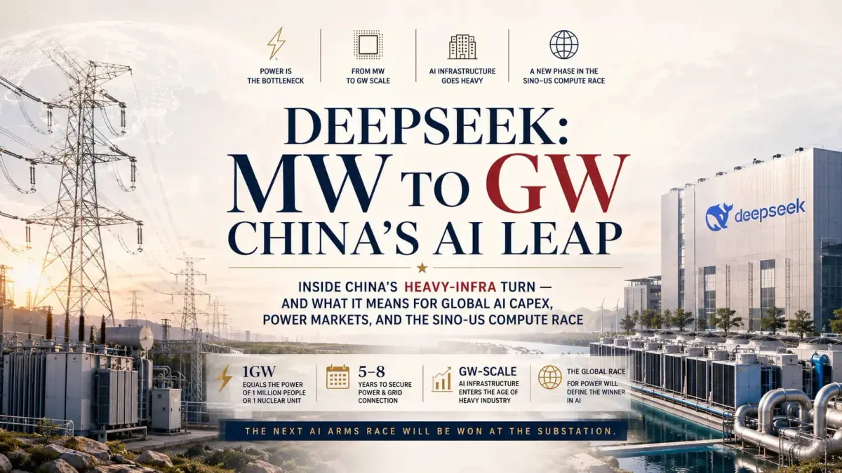 DeepSeek Is Building Its Own Gigawatt-Scale AI Infrastructure