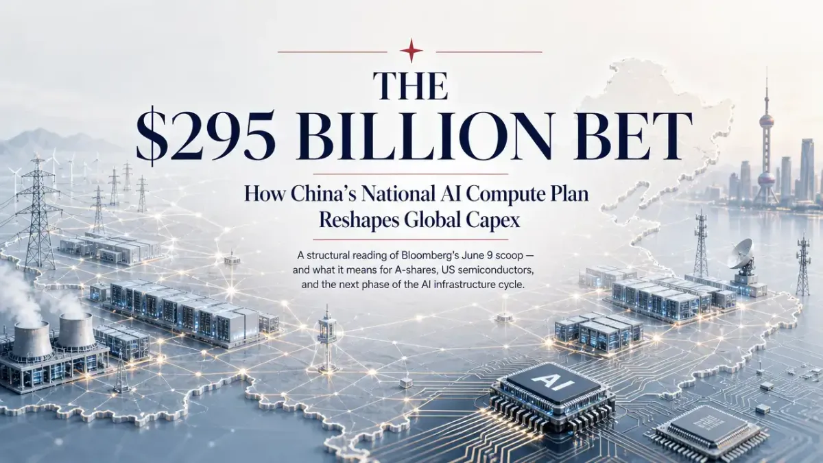 The $295 Billion Bet: How China's National AI Compute Plan Reshapes Global Capex