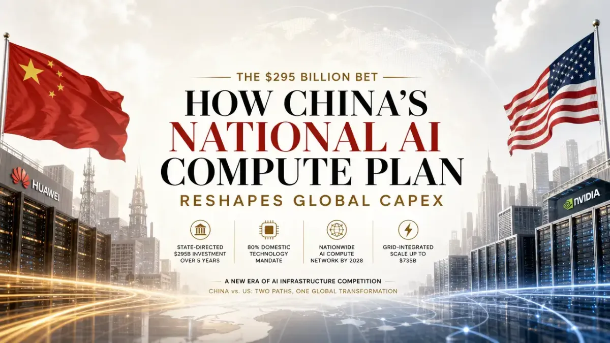 The $295 Billion Bet: How China's National AI Compute Plan Reshapes Global Capex