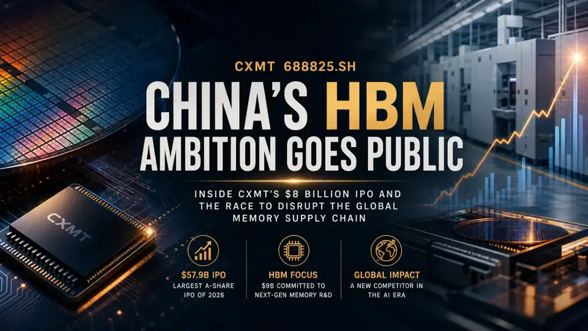 Changxin Technology's Giant IPO: A Catalyst for Global DRAM and HBM Realignment