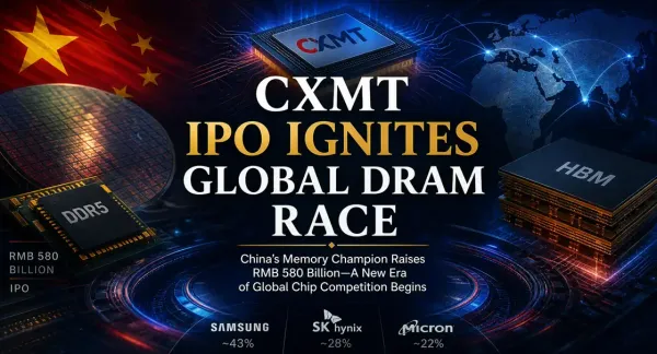 CXMT's RMB 580 Billion STAR Market Debut: The IPO That Could Redraw the Global DRAM Map